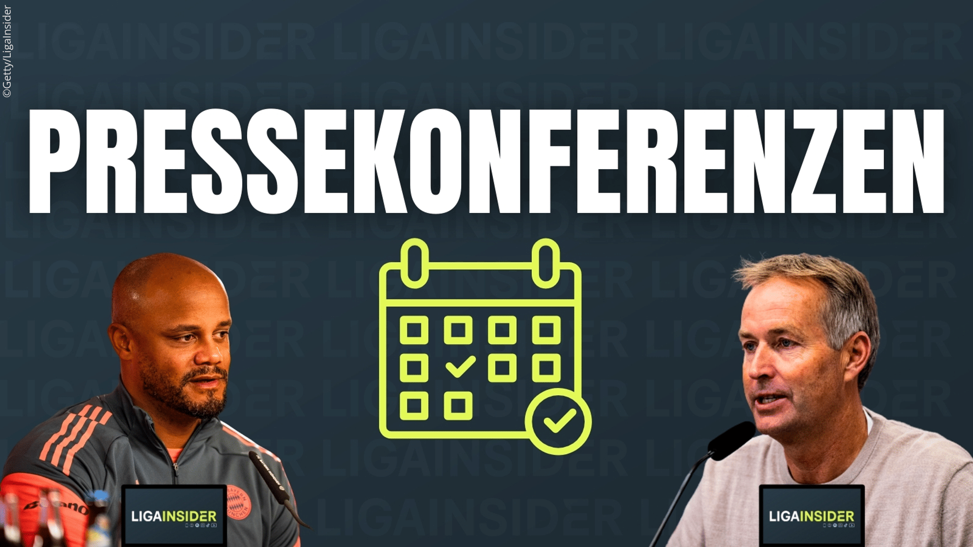 5. Spieltag: Die PK-Termine in der Übersicht