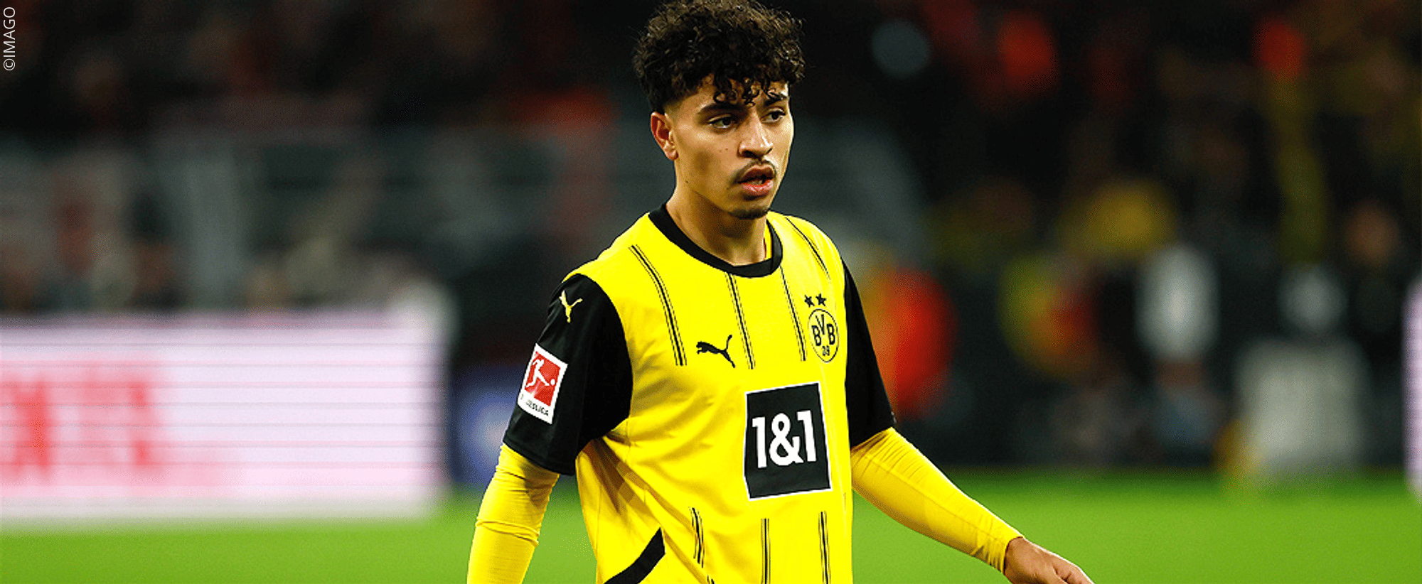 Erstmals im Profikader von Bayer Leverkusen