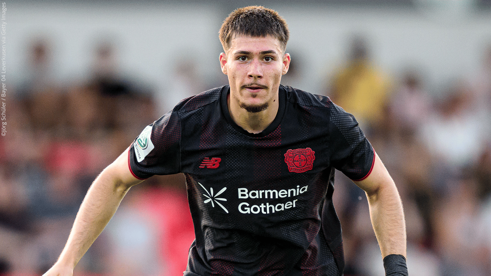 Buck erstmals im Profikader von Bayer 04
