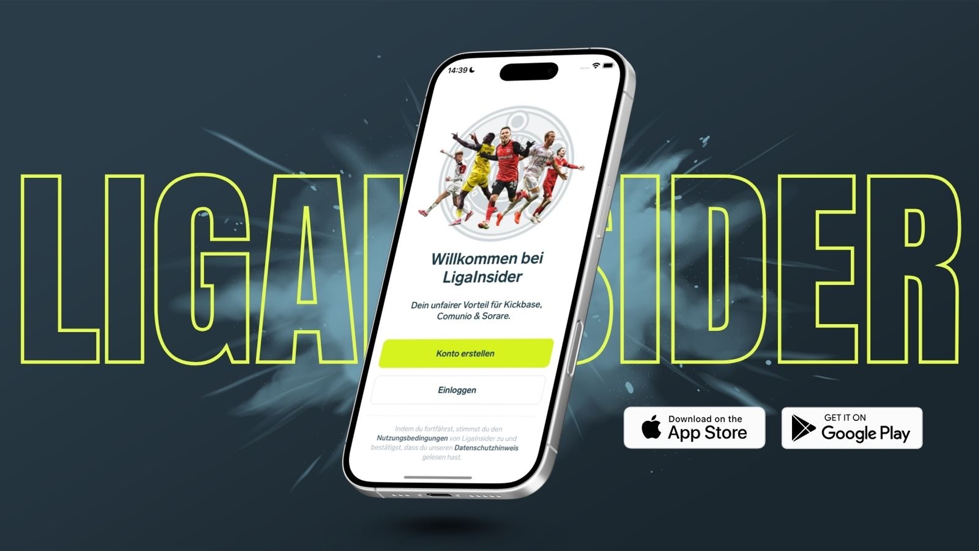 Offiziell: Die neue LigaInsider-App ist da!