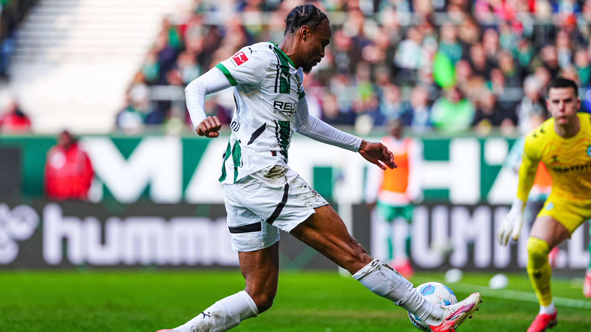 Ngoumou absolviert erste Laufrunden